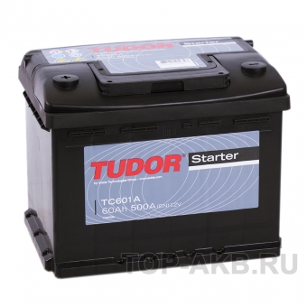 Аккумулятор автомобильный Tudor Starter 60L (500A 242x175x190) TC601А