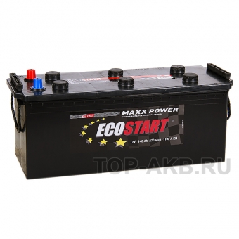 Грузовой аккумулятор Ecostart 140 euro (1100А 513x189x217)