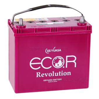 Аккумулятор автомобильный GS Yuasa ER-75B24L N-65 (50R 520A 238x128x227) ECO.R Revolution Start-Stop