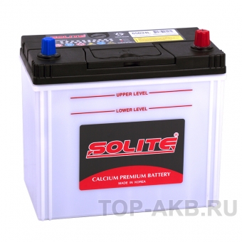 Аккумулятор автомобильный Solite 65B24L (50R 470A 236x128x220)