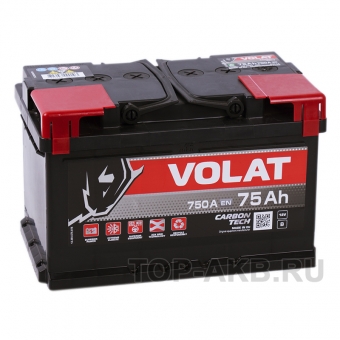 Аккумулятор автомобильный Volat 75R низкий (750A 278x175x175)