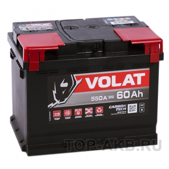 Аккумулятор автомобильный Volat 60R (550A 242x175x190)