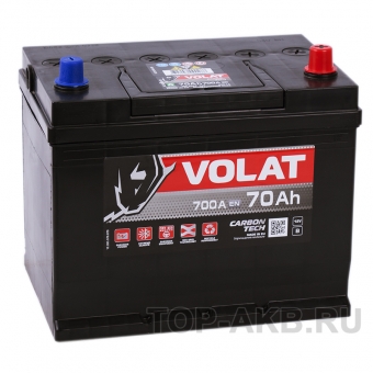 Аккумулятор автомобильный Volat Asia 70R (700A 261x173x225)