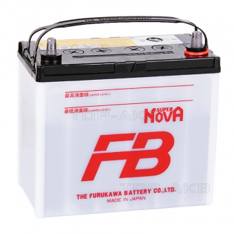 Аккумулятор автомобильный FB Super Nova 55B24L (45R 440A 238x129x225)