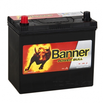 Аккумулятор автомобильный BANNER Power Bull (P45 24) 45L 390A 236x126x227