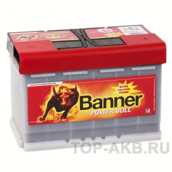 Аккумулятор автомобильный BANNER Power Bull Pro (77 40) 77R 700A 278x175x190