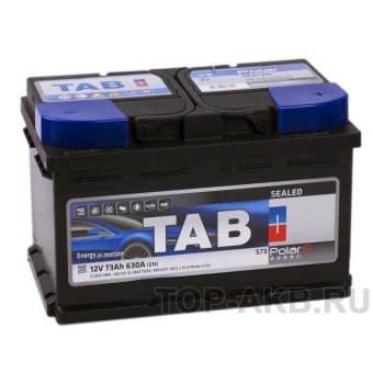 Аккумулятор автомобильный Tab Polar S 73R низкий (630A 278x175x175) 246073 57309