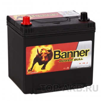 Аккумулятор автомобильный BANNER Power Bull (60 69) 60L 480A 233x173x225