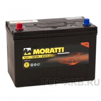 Аккумулятор автомобильный Moratti Asia 100L 850А 301x175x220 D31R