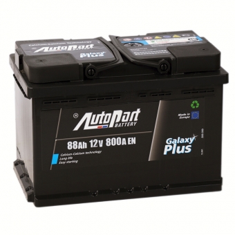 Аккумулятор автомобильный Autopart Galaxy Plus 88L 800А (276x175x190)