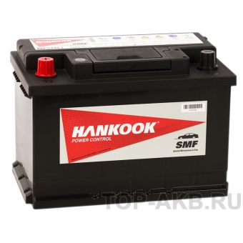 Аккумулятор автомобильный Hankook 57413 (74L 680A 278х174х190)