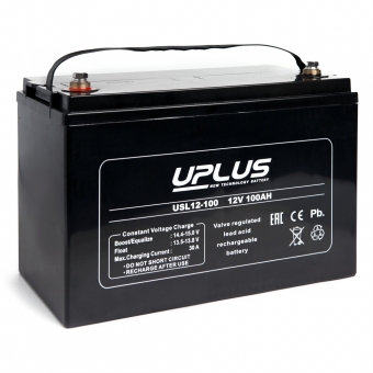 Аккумуляторная батарея Leoch Uplus USL12-100 | 12V 100 Aч (330x173x220)