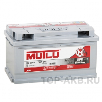 Аккумулятор автомобильный Mutlu 80R низкий 740A 315x175x175