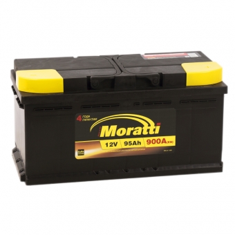 Аккумулятор автомобильный Moratti 95R низкий 900А 353х175х175