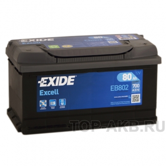 Exide Excell 80R (700A 315x175x175) EB802