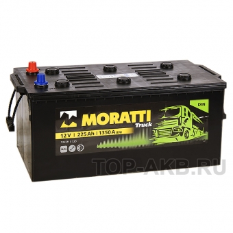 Автомобильный аккумулятор Moratti 225 евро 1350А 517x273x240