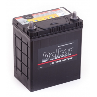 Аккумулятор автомобильный Delkor 42B19R (40L 340A 187x127x227)