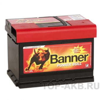 Аккумулятор автомобильный BANNER Power Bull (60 09) 60R 540A 242x175x175