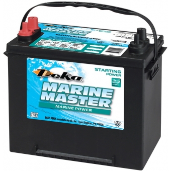 Аккумулятор автомобильный Deka Marine Master 24M6 80 Ач 675A п.п. (260x173x225) cтартерный