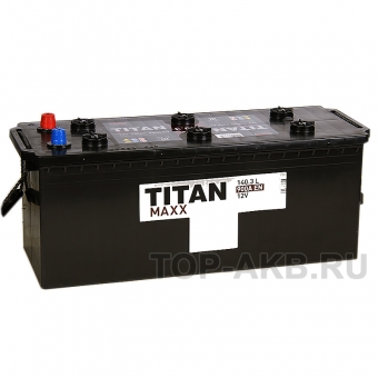 Аккумулятор автомобильный Titan Maxx 140 евро 900А 513x190x230