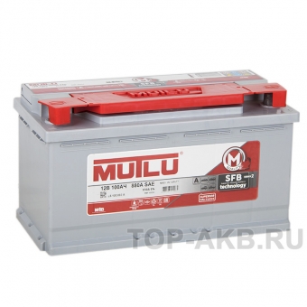 Аккумулятор автомобильный Mutlu Calcium Silver 100R 830A 353x175x190