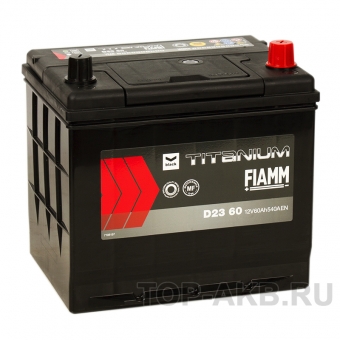 Аккумулятор автомобильный Fiamm Asia 60R 540A 232x173x225