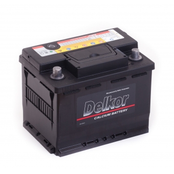 Аккумулятор автомобильный Delkor 56031 (60L 525A 241x174x188)
