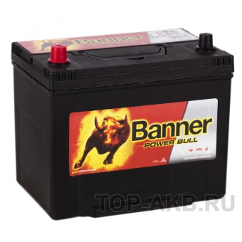 Аккумулятор автомобильный BANNER Power Bull ASIA (70 24) 70L 600A 260x174x222