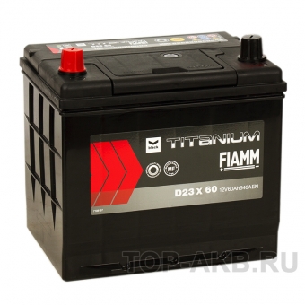 Аккумулятор автомобильный Fiamm Asia 60L 540A 232x173x225