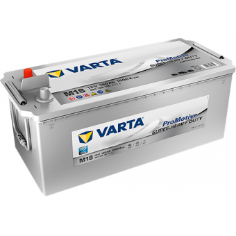 Аккумулятор автомобильный Varta Promotive Silver M18 180 евро 1000A 513x223x223 (680 108 100)