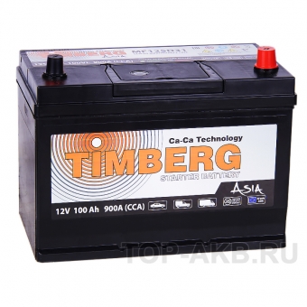 Аккумулятор автомобильный Timberg Asia 125D31L 100R 900A 296x172x220