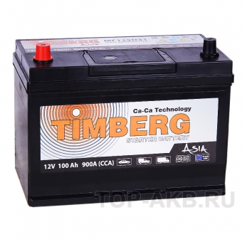 Аккумулятор автомобильный Timberg Asia 125D31R 100L 900A 296x172x220
