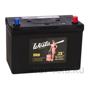 Аккумулятор автомобильный Westa 95D31L (90R 720A 306x173x225)