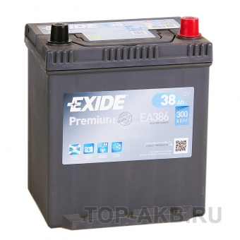 Exide Premium 38R (300A 187x127x227) EA386