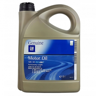 GM Dexos 2 Longlife 5W30 5л (93165557)