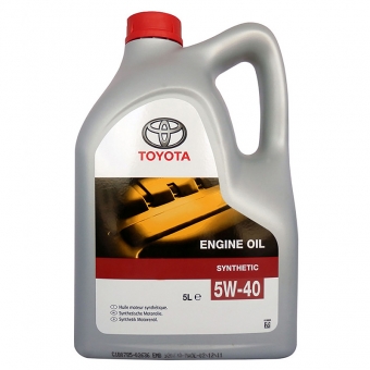 TOYOTA Motor Oil 5W40 SL/CF 5л