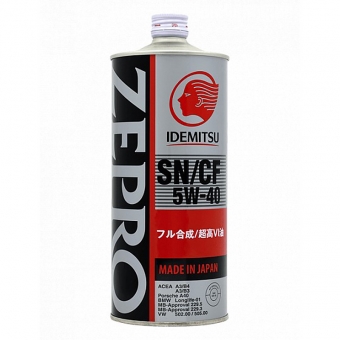 Idemitsu Zepro Touring 5W-40 1л MB 229.5