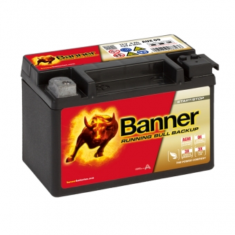 BANNER Running Bull AGM BACKUP (509 00 / AUX 09) 9L 120A 150x88x106