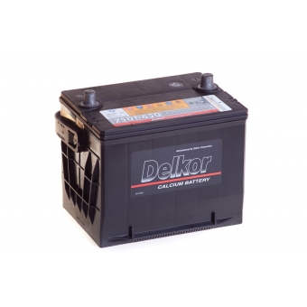 Аккумулятор автомобильный Delkor 75DT650 4 кл. (55L 650A 230x173x200)