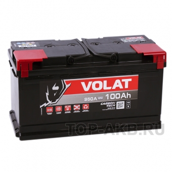 Аккумулятор автомобильный Volat 100L (950A 353x175x190)