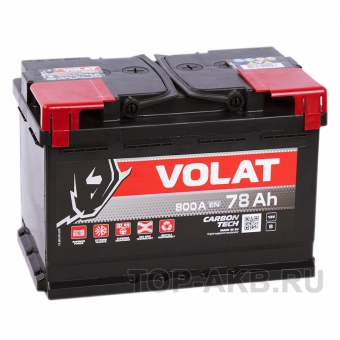 Аккумулятор автомобильный Volat 78R (800A 278x175x190)