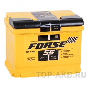 Аккумулятор автомобильный Forse 55L 550A (242x175x190)