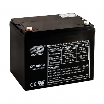Аккумуляторная батарея OUTDO VRLA 12V 85 Ah (OT85-12) 260x169x222