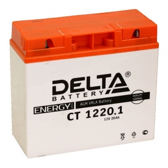 Delta CT 1220.1, 12V 20Ah, 260А (181x77x167)