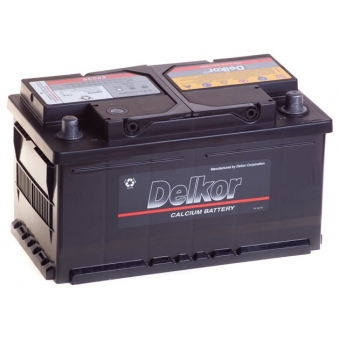 Аккумулятор автомобильный Delkor 58039 (80R 730A 315x175x175)
