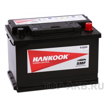 Аккумулятор автомобильный Hankook 57412 (74R 680A 278х174х190)