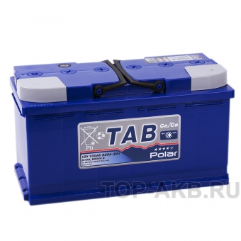 Аккумулятор автомобильный Tab Polar 100R (900A 353x175x190) 121100 60044