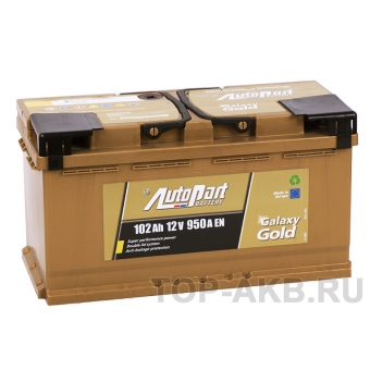 Аккумулятор автомобильный AutoPart Galaxy Gold 102R 950А (353x175x190)
