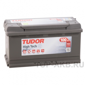 Аккумулятор автомобильный Tudor High-Tech 100R (900A 353x175x190) TA1000