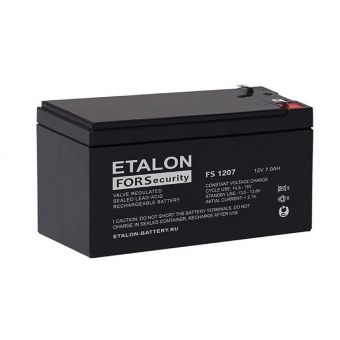Аккумуляторная батарея ETALON FS 1207 (12V 7 Aч 151x65x102)